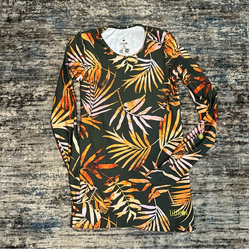 Women’s Hawaii Lilikoi Rash Guard UPF eco friendly